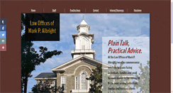 Desktop Screenshot of mpalbrightlaw.com